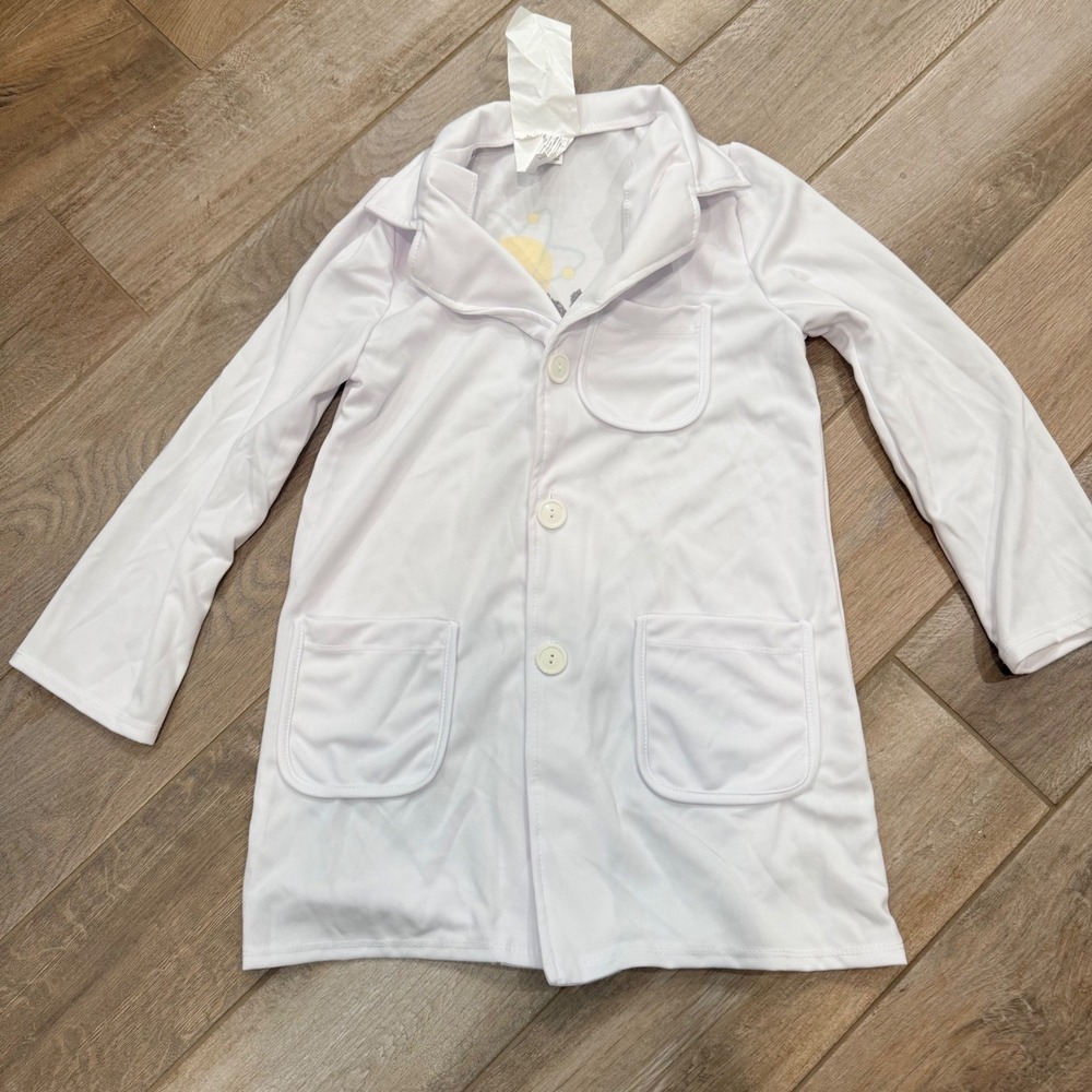 California Costumes Kids White Lab Coat Science Doctor Outfit Large 00297